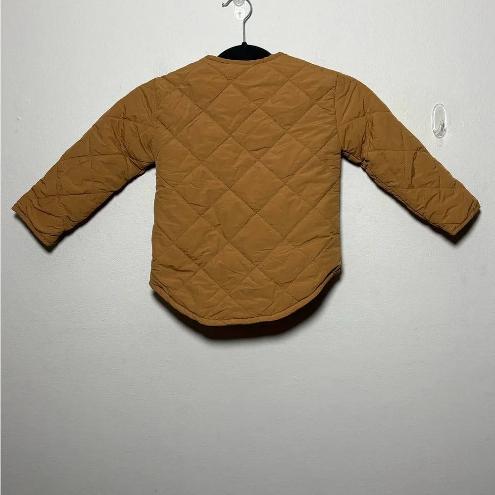 OshKosh B’gosh The Genuine Article Brown Quilted Jacket Size 4
